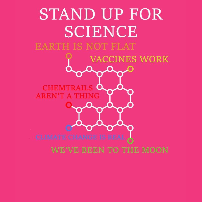 Stand up for Science Wissenschaft Nerd Geschenk
