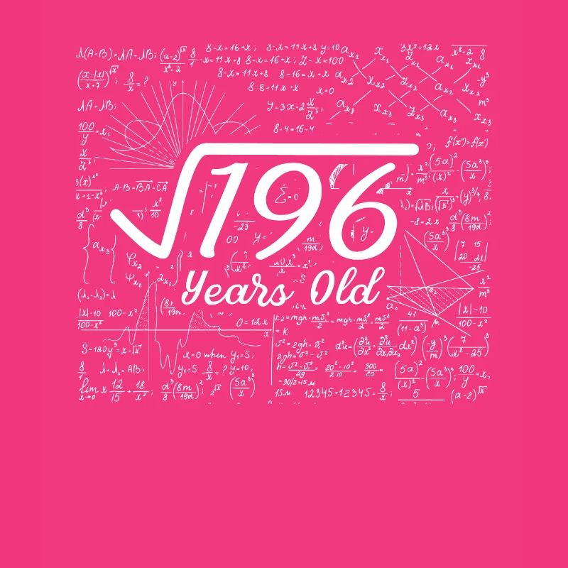 14 year old square root 196 birthday gift