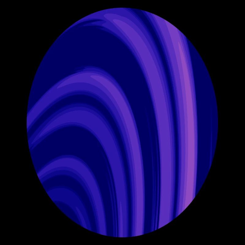 Fraktal Ringe Oval