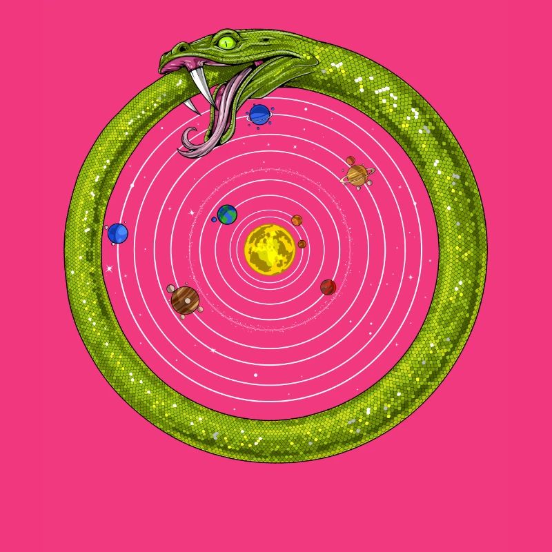 Solar System Ouroboros Snake