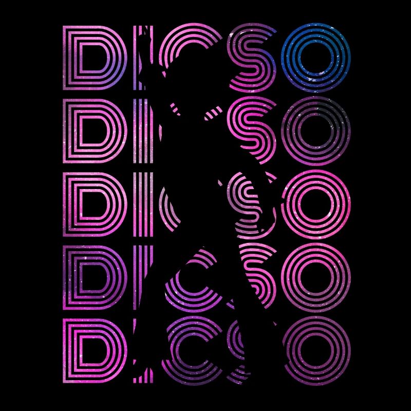 Disco music dancing