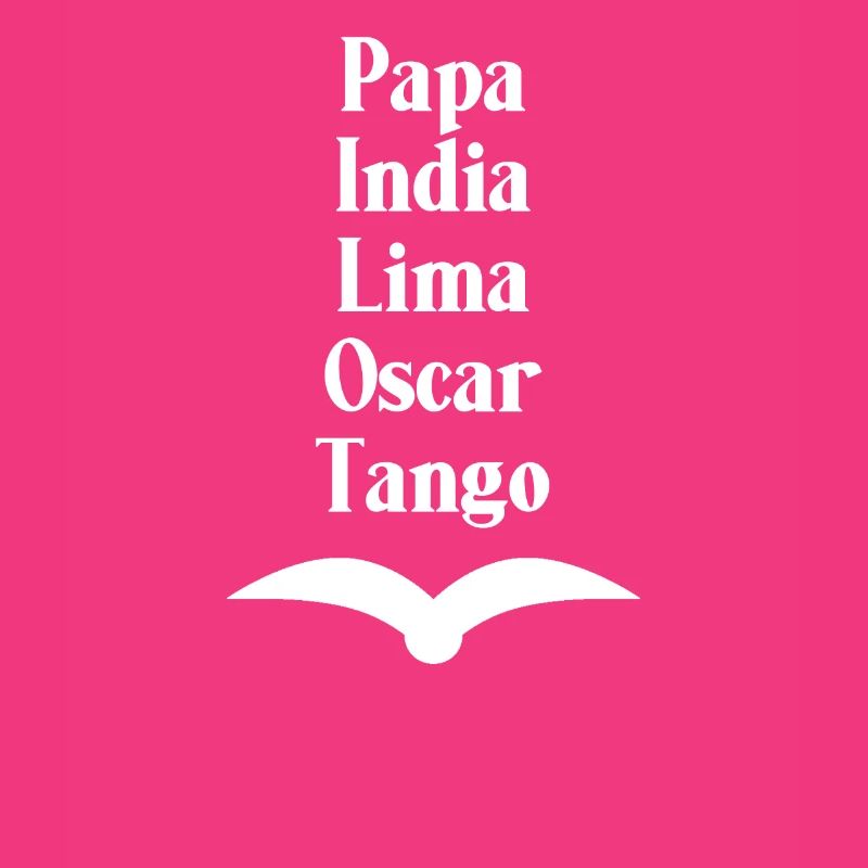 Pilot alphabet PILOT | Flight ticket gift