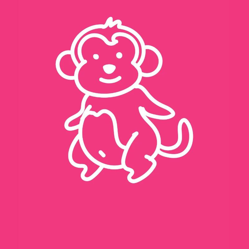 Affe Äffchen Süß Niedlich Geschenk Geschenkidee