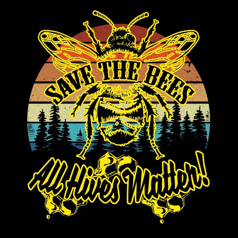 Bee Save the Bees Beekeepers Beehive