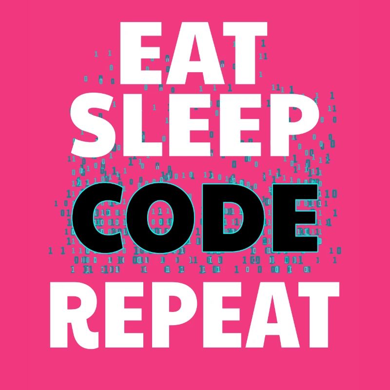 Eat Sleep Code Programmation informatique Nerd Java