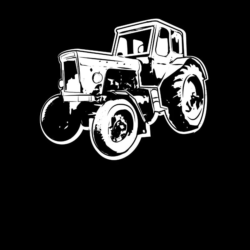 Farmer tractor trecker acres DDR MTS gift