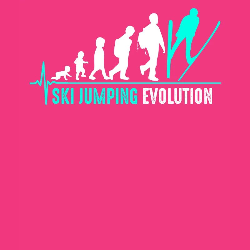 Skispringen Evolution Geburt