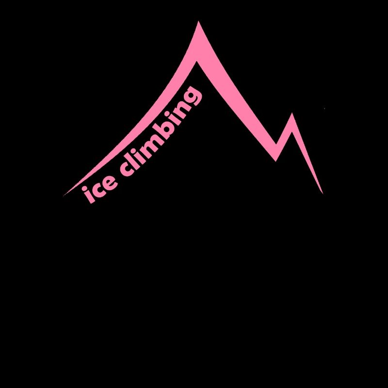 Piolet glace escalade sur glace grimpeur montagne de mur de glace