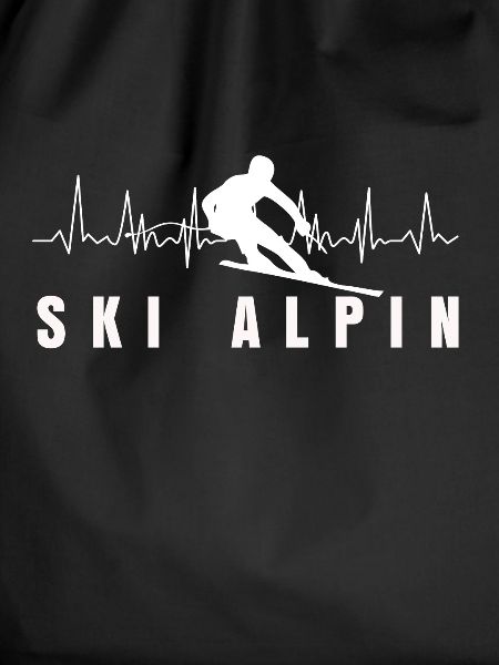 Alpine skiing heartbeat