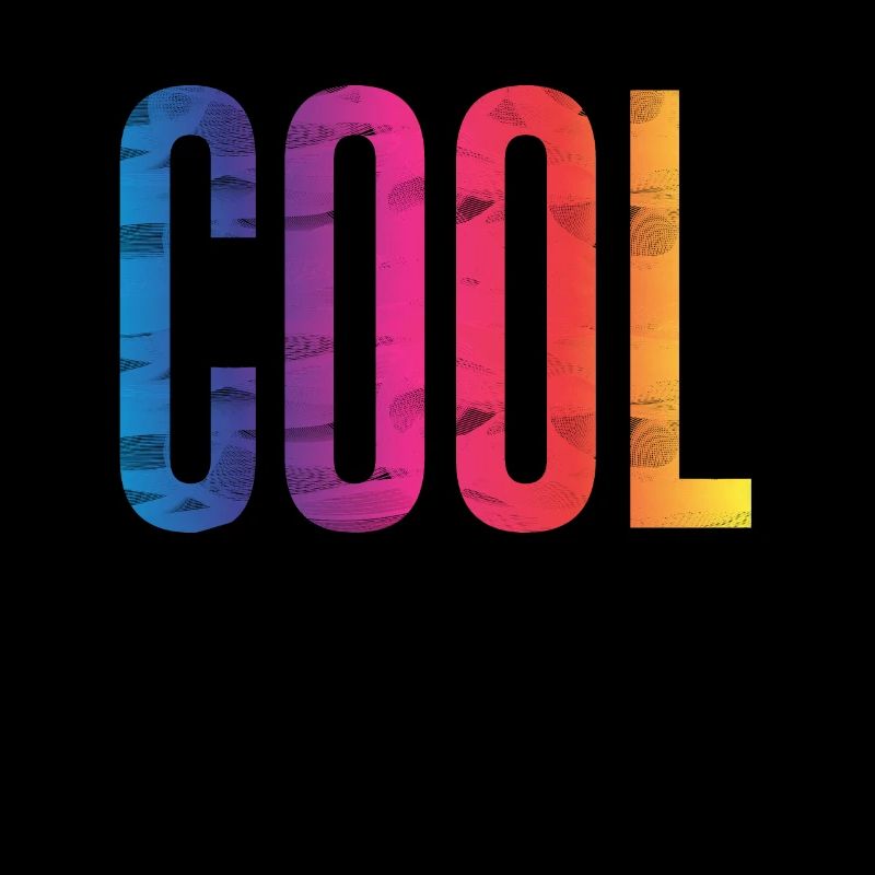 COOL Gradient Wood Text