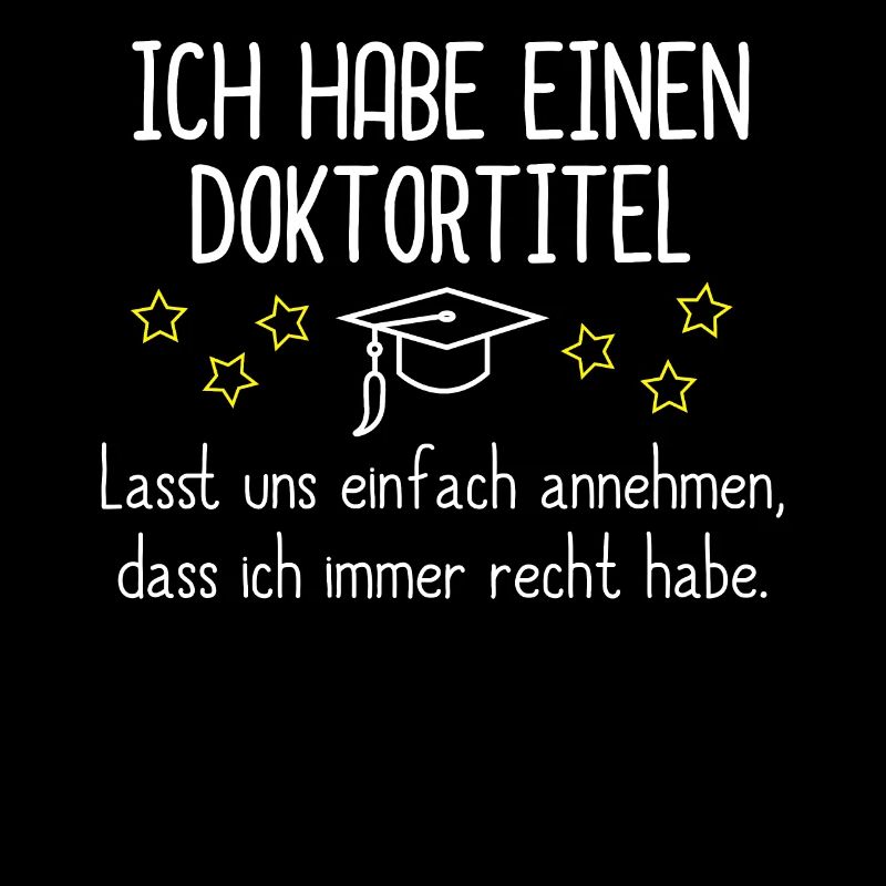 Geschenk Doktortitel