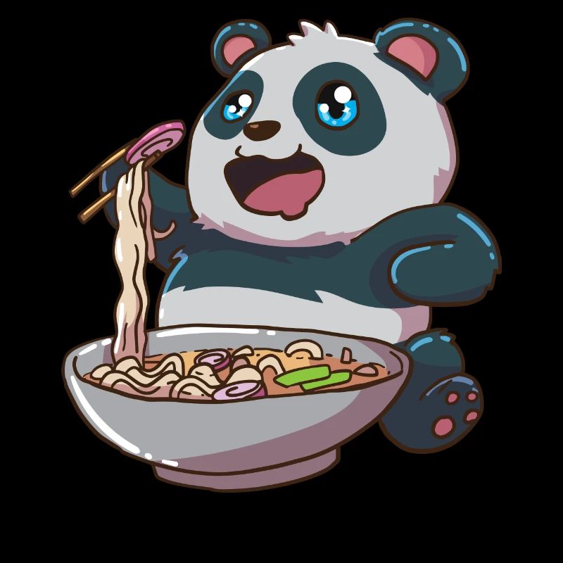 Ramen Panda Bear