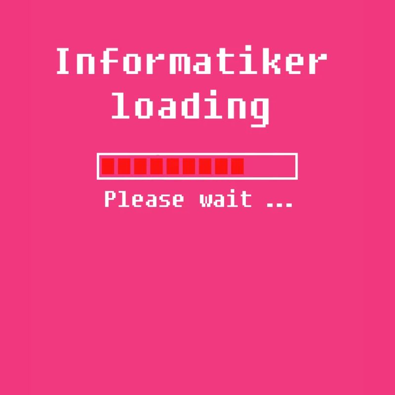 IT specialists loading - IT computer scientist EDP