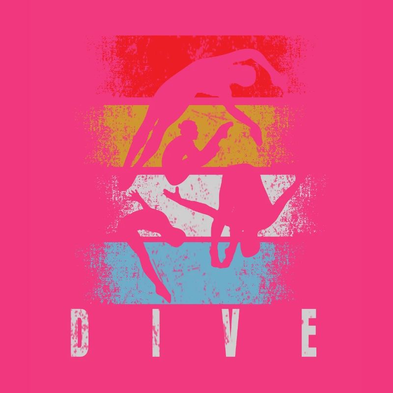 Diving Diving Retro