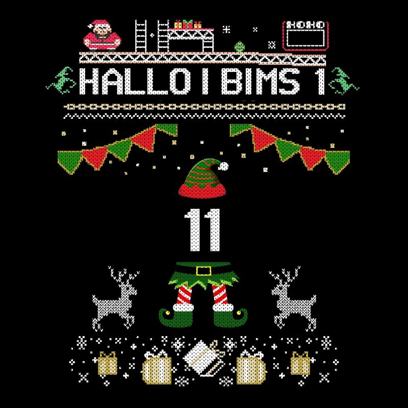Bonjour je pims 1 11 pull de Noël moche