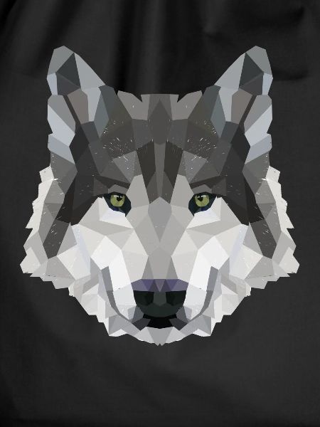 POLYGON WOLF MYTH FANTASY Husky