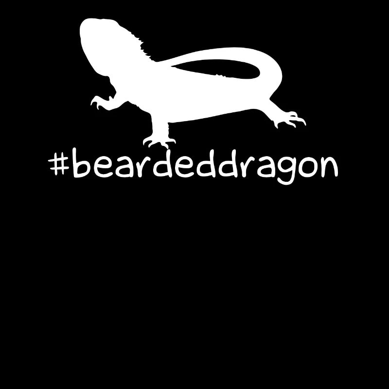 Hashtag drôle de dragon barbu