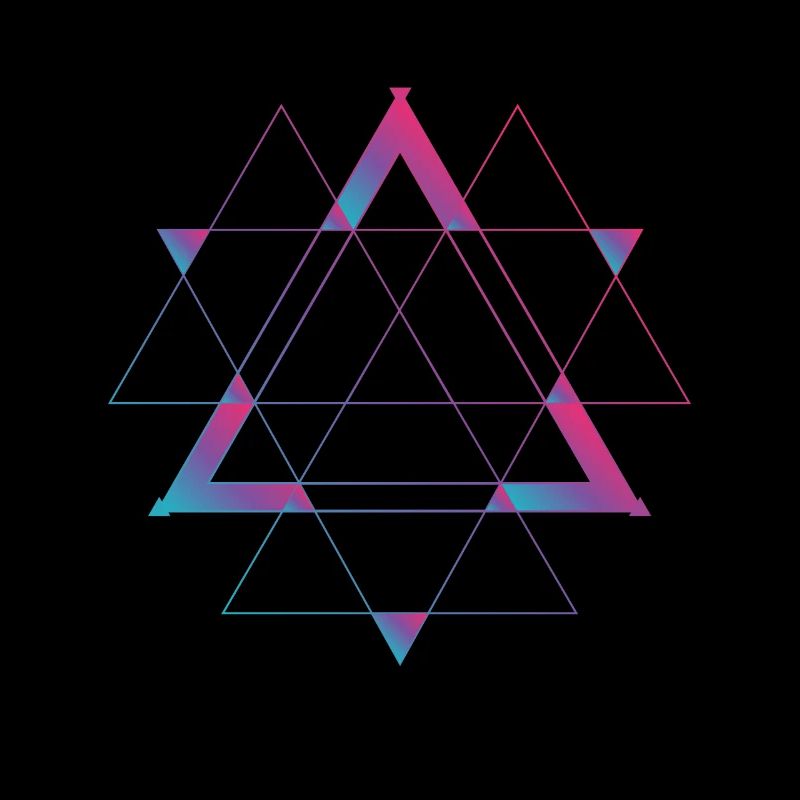 Abstract Goa Psytrance pattern