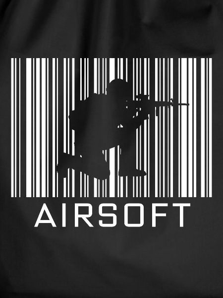 Airsoft Hobby with barcode