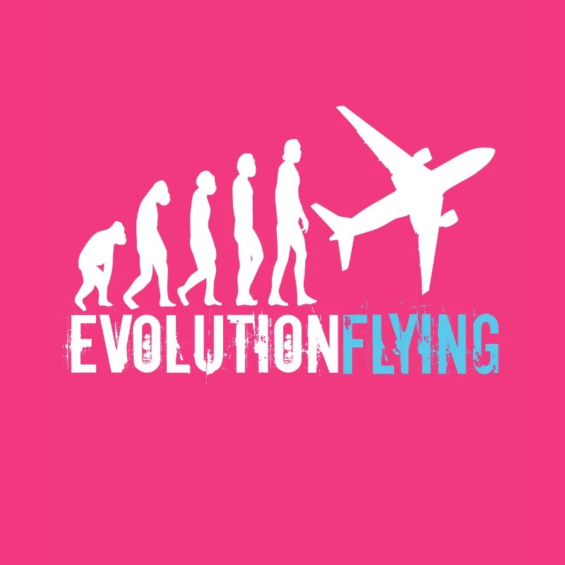 Pilot Evolution Flying Airplane Aviator Boing