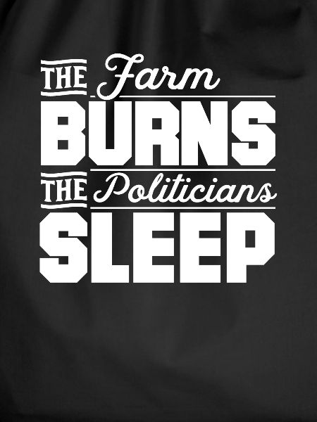 Farmers protest farmer demonstration