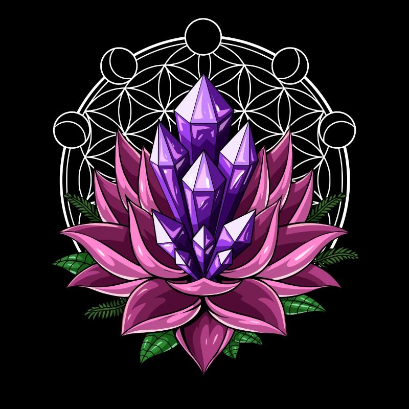 Zen Crystals Lotus