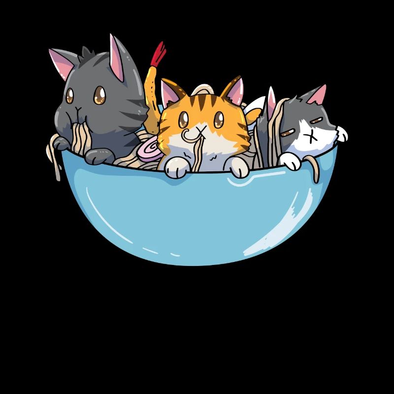 Anime Ramen Cat