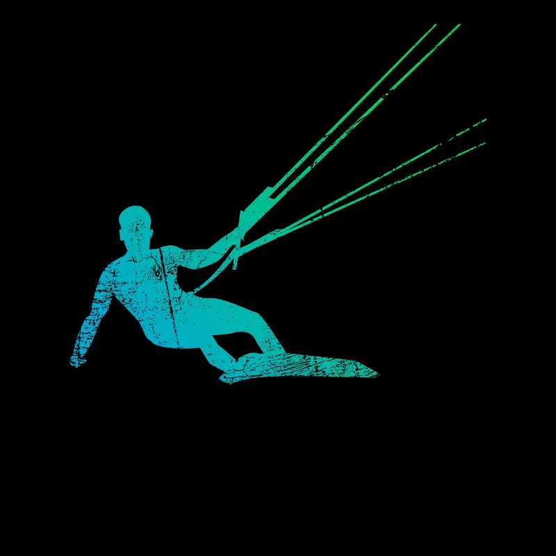 Kitesurfing kiteboarder