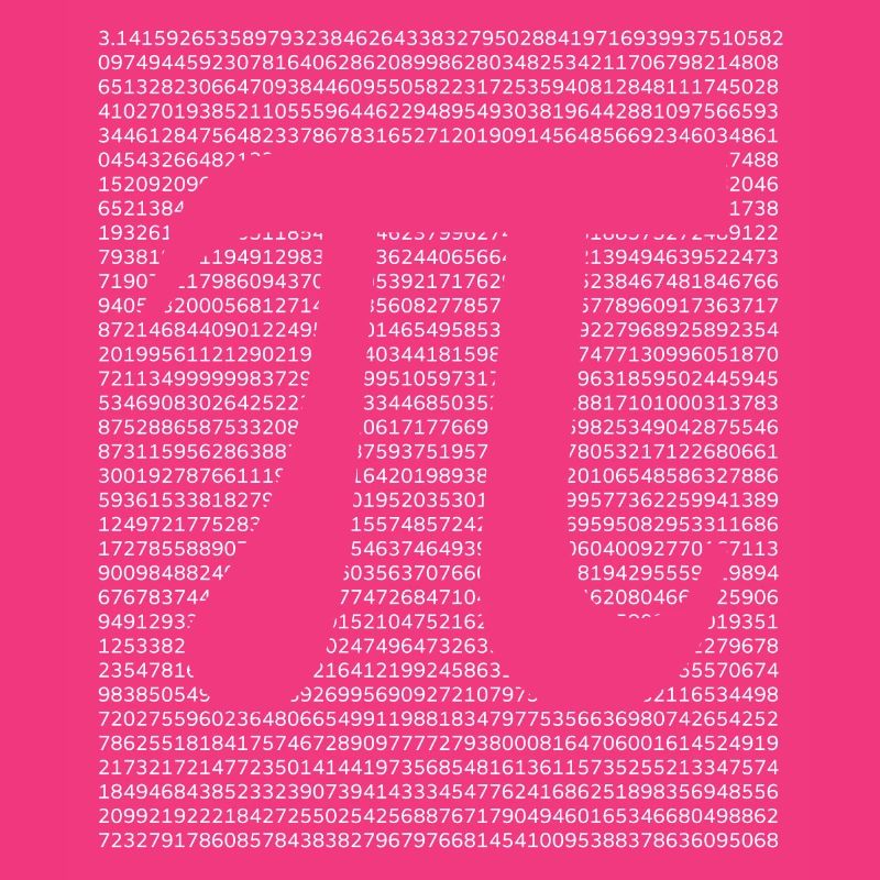 Math Pi circle number