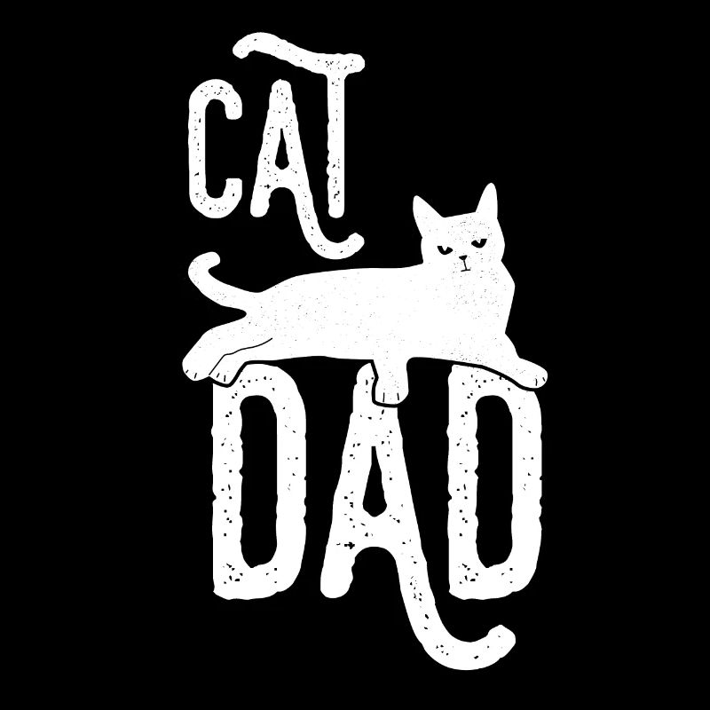 Cat Dad Katzenpapa Katzen-Vati