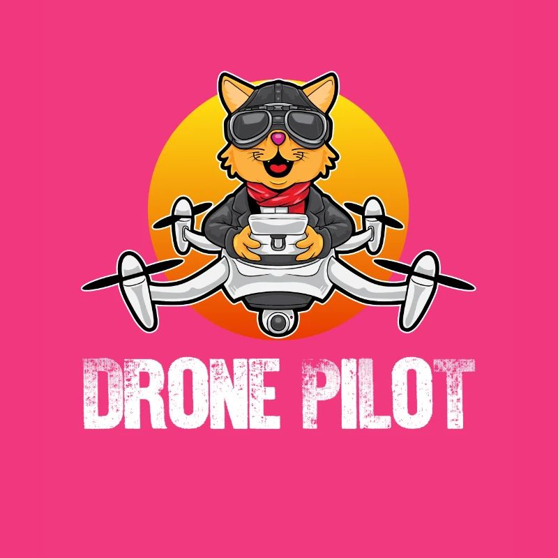 Drone cat multicopter quadricopter fun gift