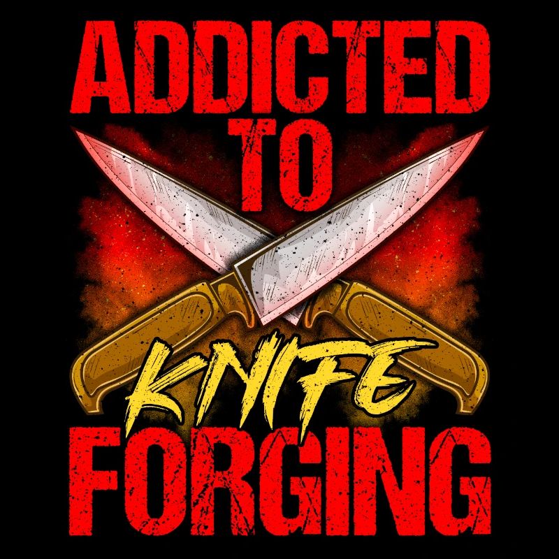 Knife maker blacksmith knife blacksmith hobby profession