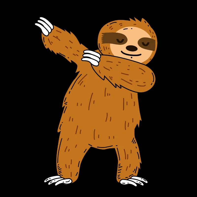 Dabbing sloth