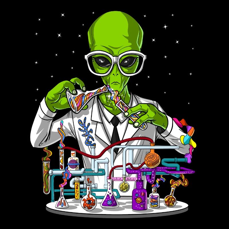 Alien Chemistry Scientist