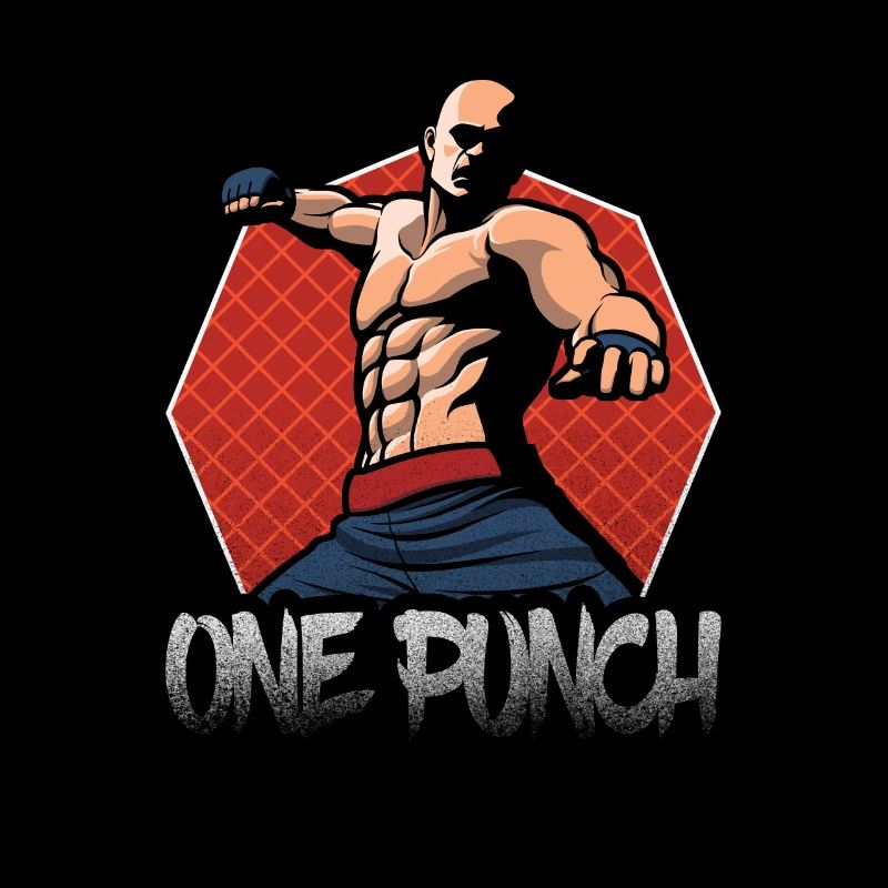 Boxen One Punch Kickboxer Martial Arts Geschenk