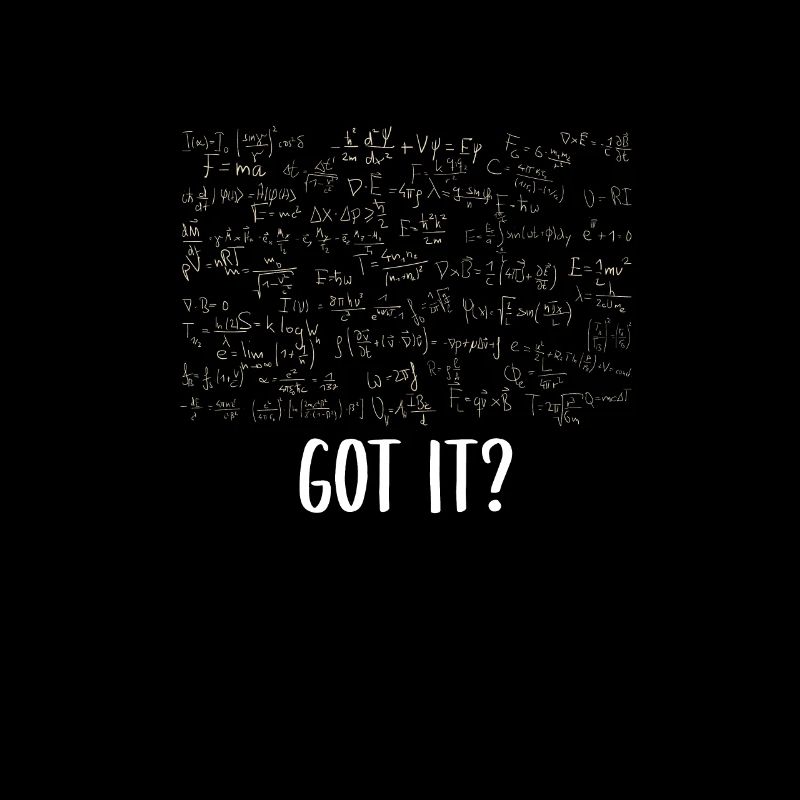 Got the physics equations?