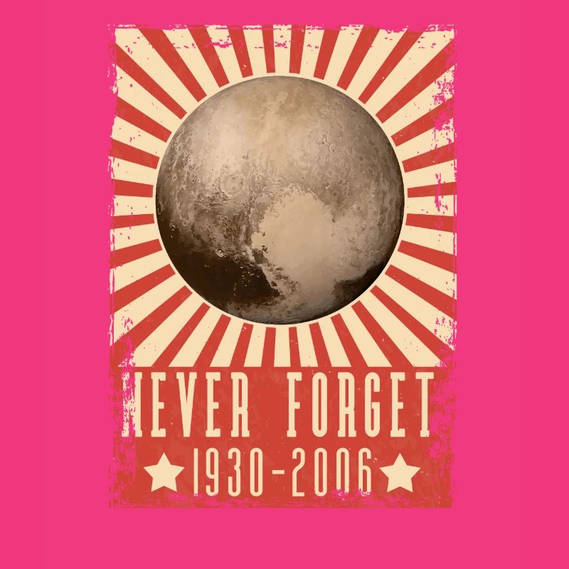 Never Forget Pluto Funny Planet Pluto shirt