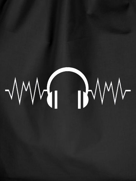 Music Headphone Heartbeat