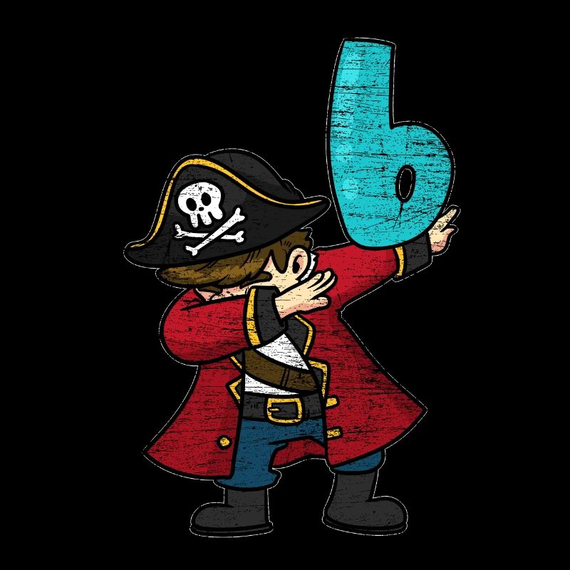 6e anniversaire du capitaine Pirate Dab
