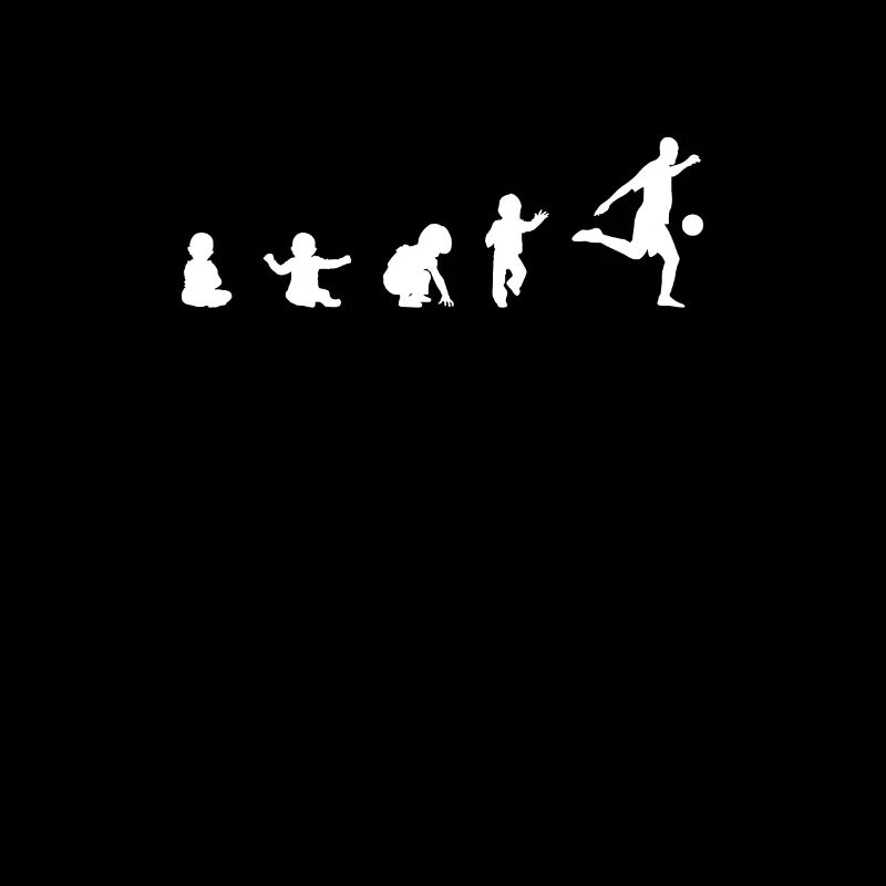 Baby Fußball Evolution I Geschenkidee Lustig