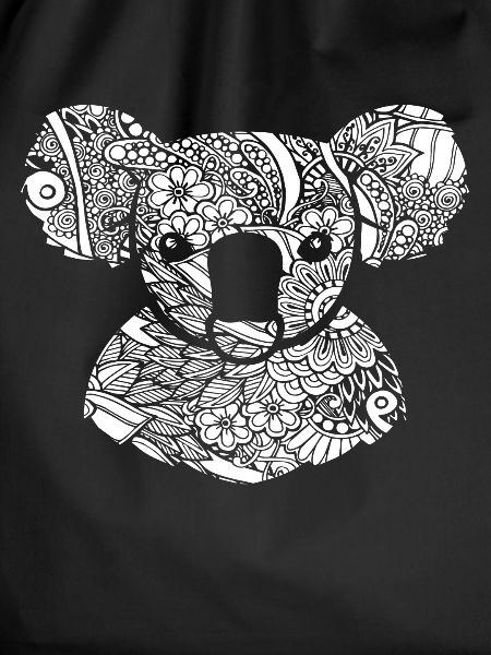 Koala Koala Blumenmuster