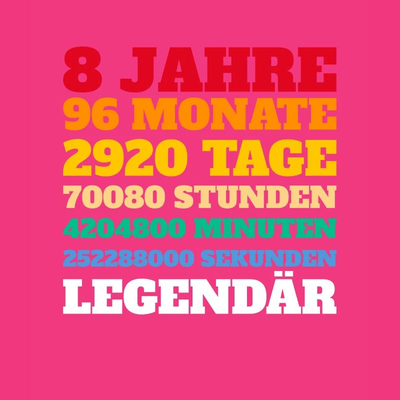 8. Geburtstag Geschenkidee Junge Mädchen