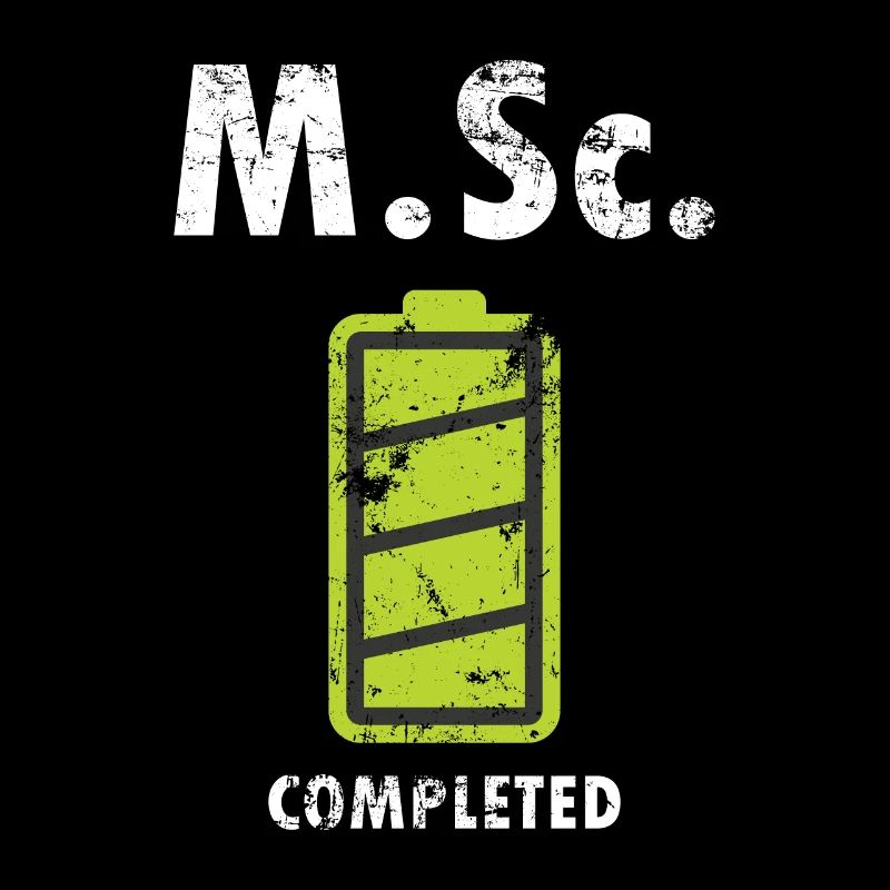 M.Sc. Master of Science completed Uni Absolvent