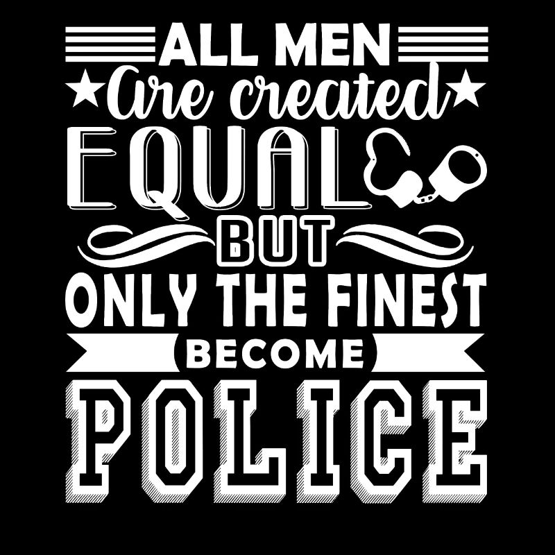 Polizei Feinste Männer werden Polizei