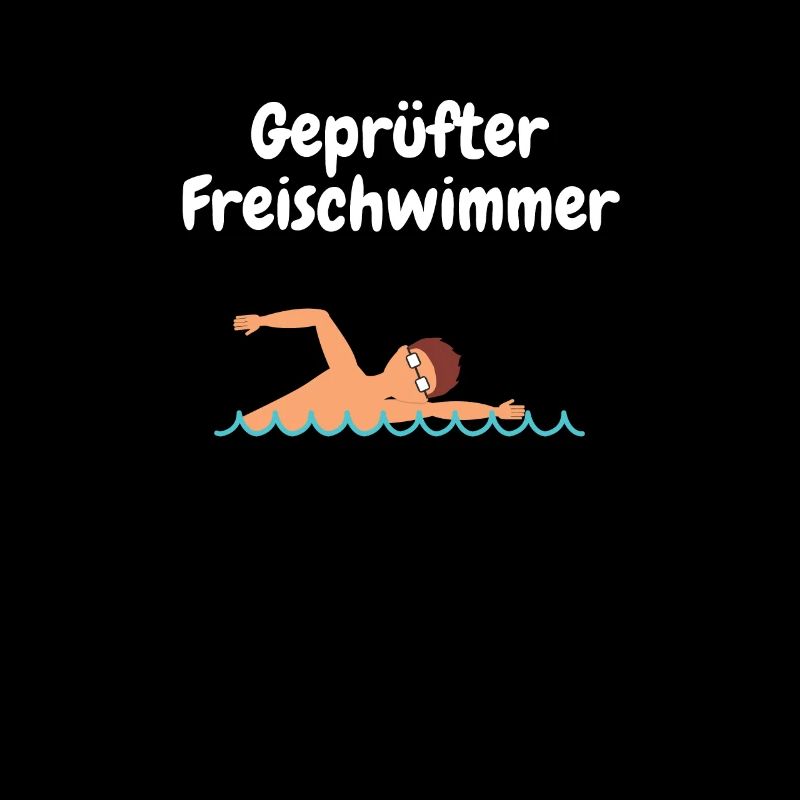 Geprüfter Freischwimmer Geschenk