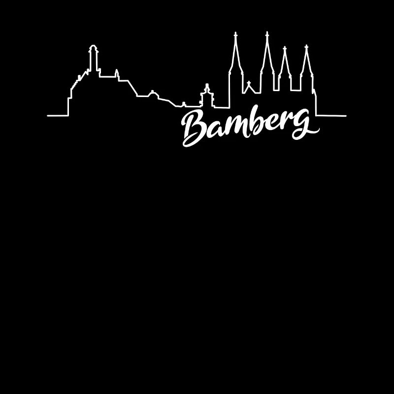 Bamberg Skyline Franconian gift idea