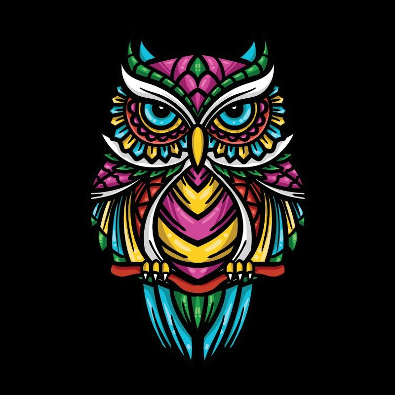 Eule Waldeule Eulen Geschenk Eulen Deko