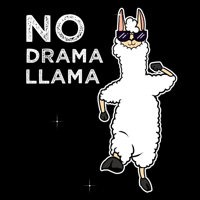No Drama Llama Alpaca Llama Jogging Gift