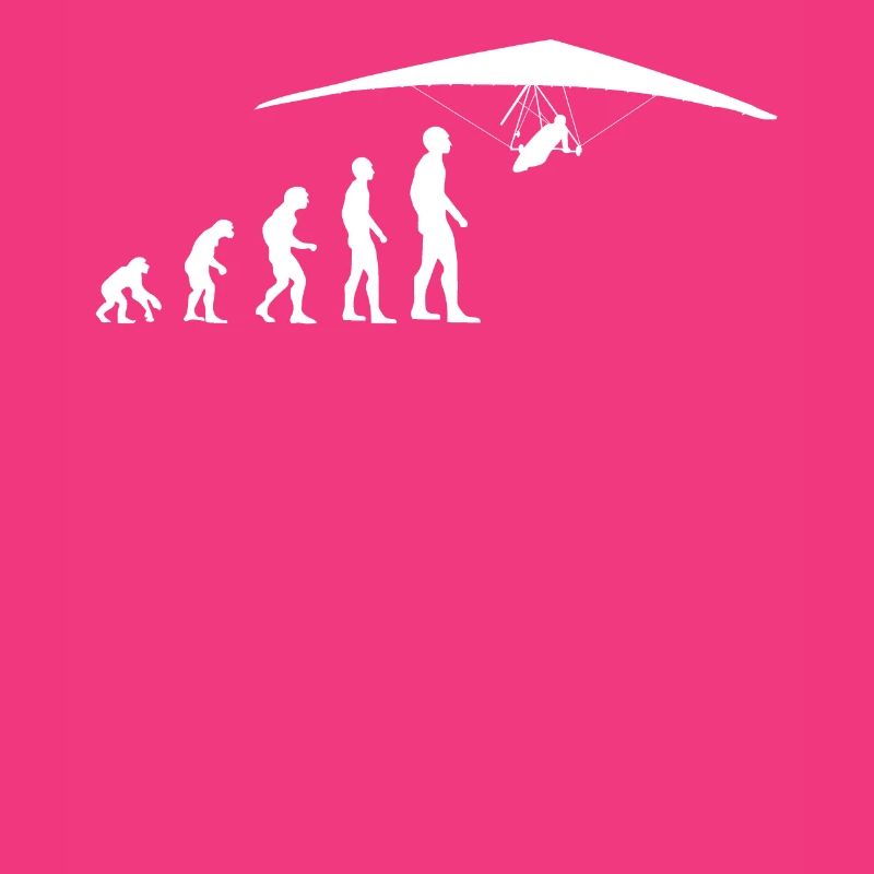 Deltaplane Evolution du deltaplane drôle