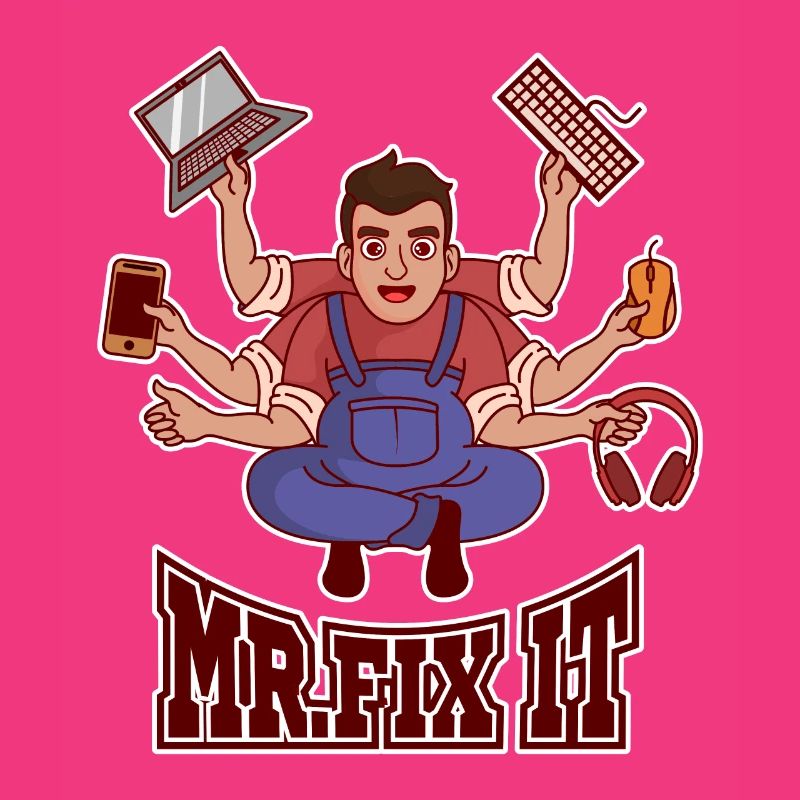 Mr. Fix IT Admin IT Specialist Sysadmin